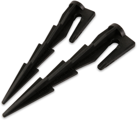 Bolsa 100 Piquetas Plastico cable robots